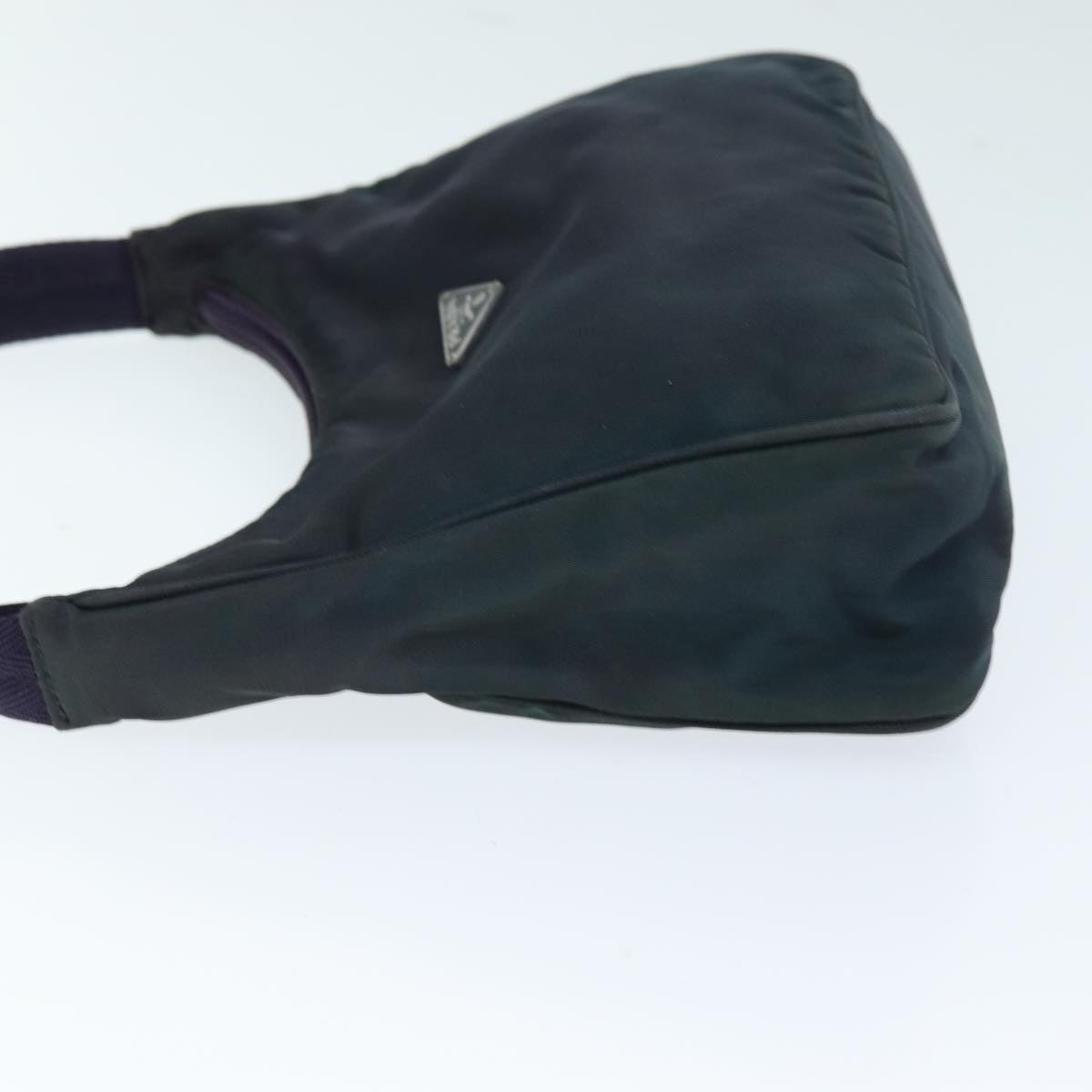 PRD Hand Bag Nylon Green Auth 73868