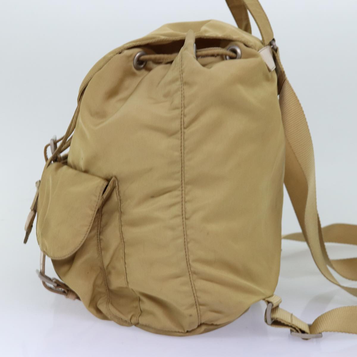 PRD Backpack Nylon Beige Auth 73873