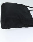 PRD Hand Bag Nylon Black Auth 73878