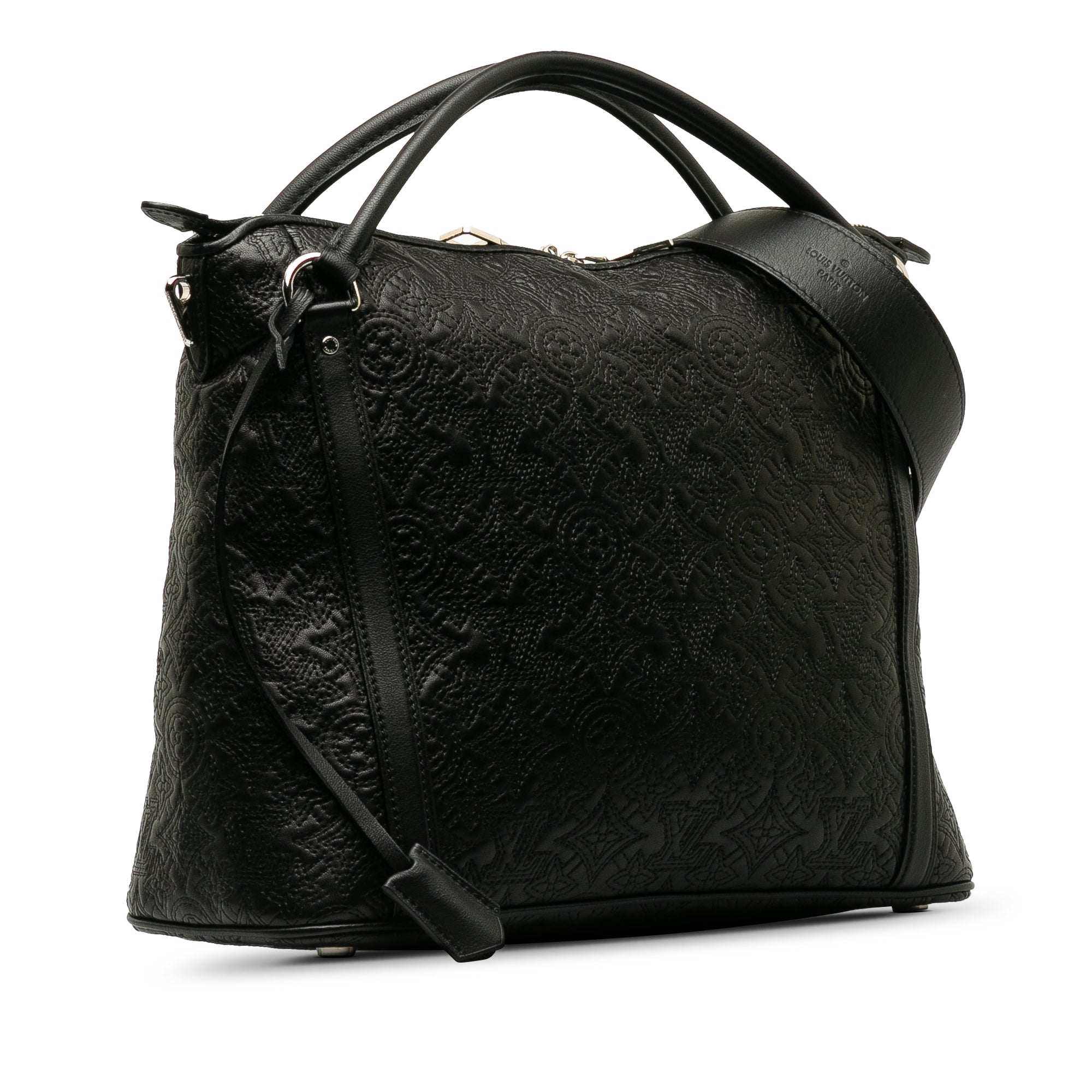 Black LV Monogram Antheia Ixia PM Satchel