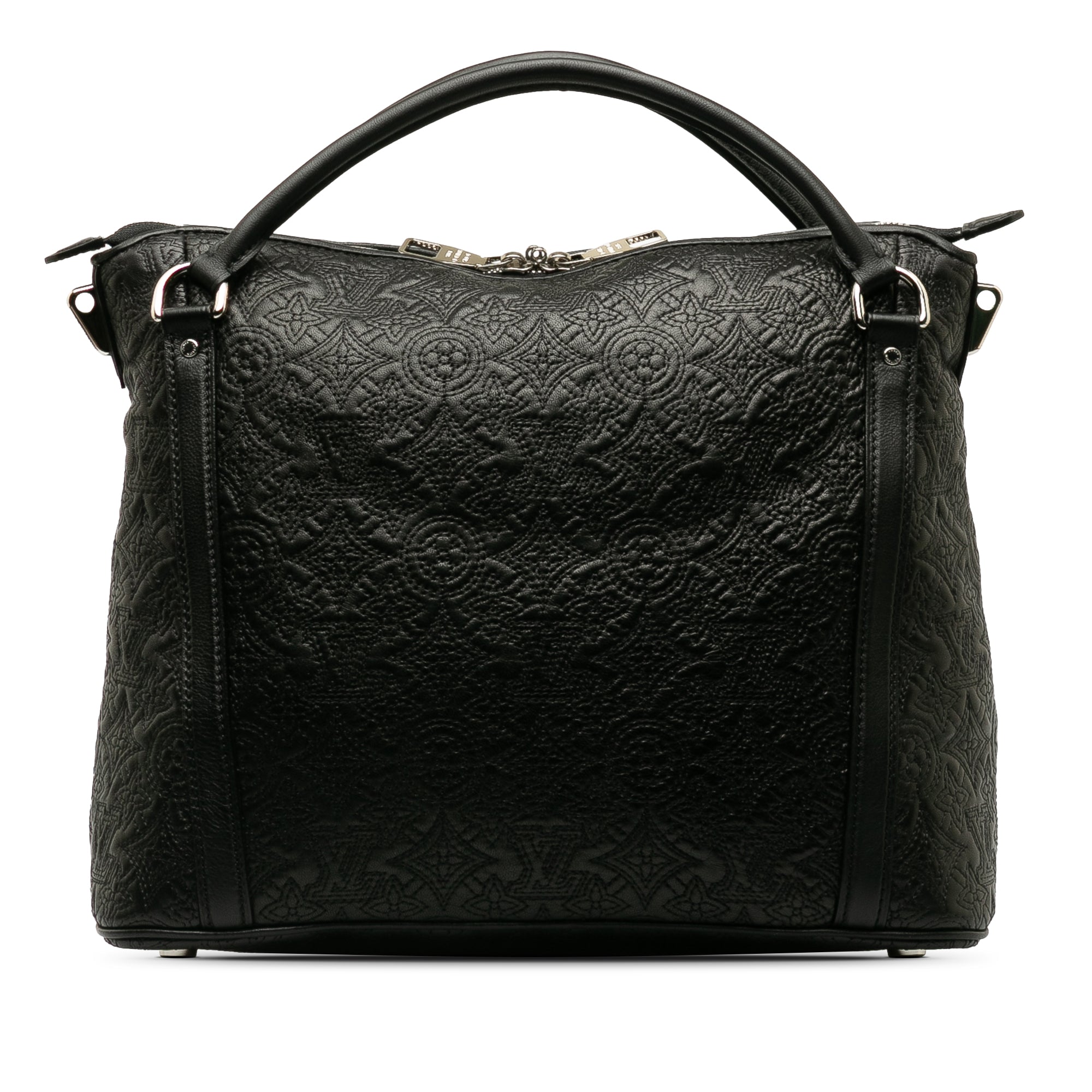 Black LV Monogram Antheia Ixia PM Satchel