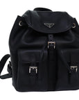 PRD Backpack Leather Black Auth 74278A