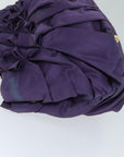 PRD Hand Bag Nylon Purple Auth 74403
