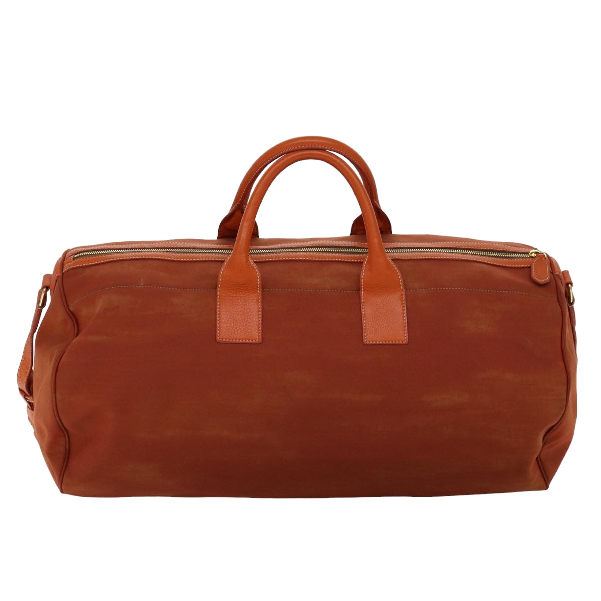 PRD Boston Bag Canvas 2way Orange Auth 74405