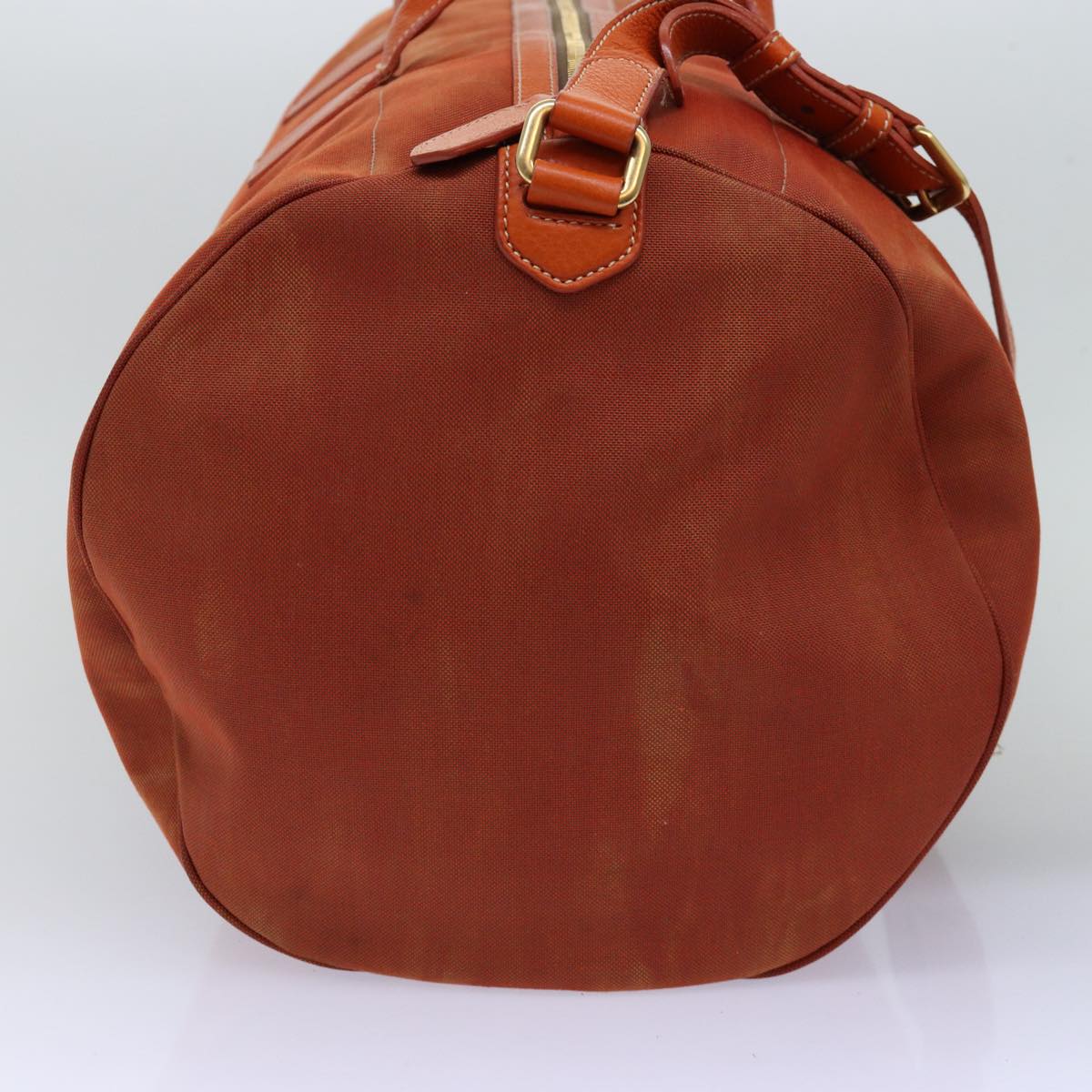 PRD Boston Bag Canvas 2way Orange Auth 74405