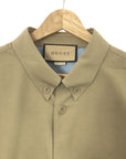 GCCI  Long-Handed  Clothing Tops Cotton  Beige 762164ZAPC4104352