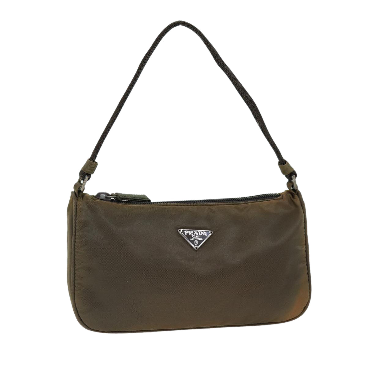 PRD Accessory Pouch Nylon Brown Auth 74961