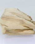 PRD Chain Shoulder Bag Nylon Beige Auth 74972