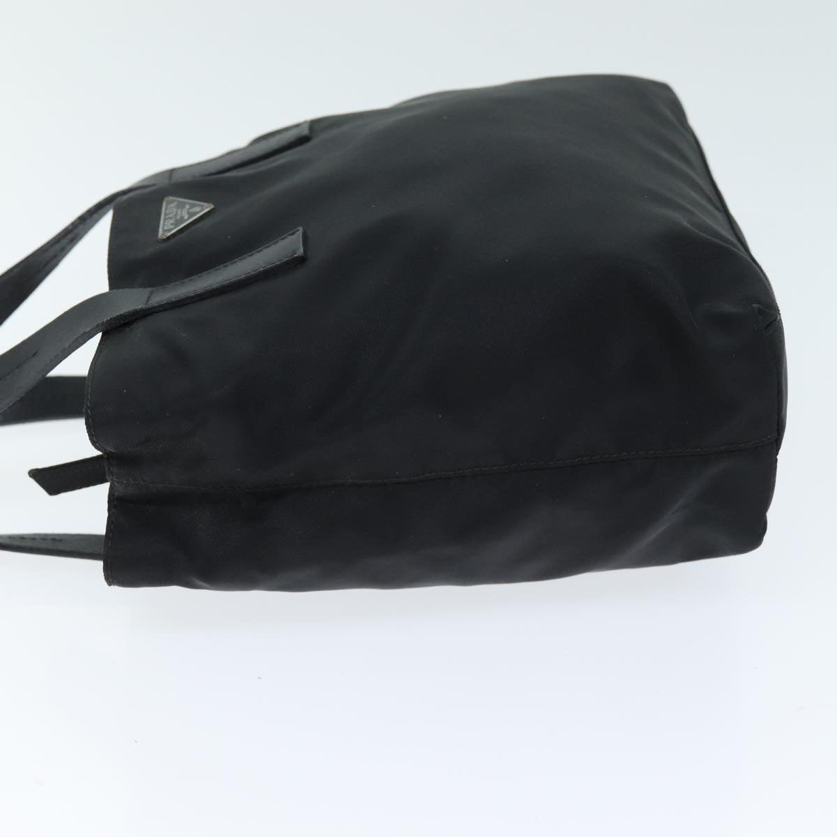 PRD Hand Bag Nylon Black Auth 75050