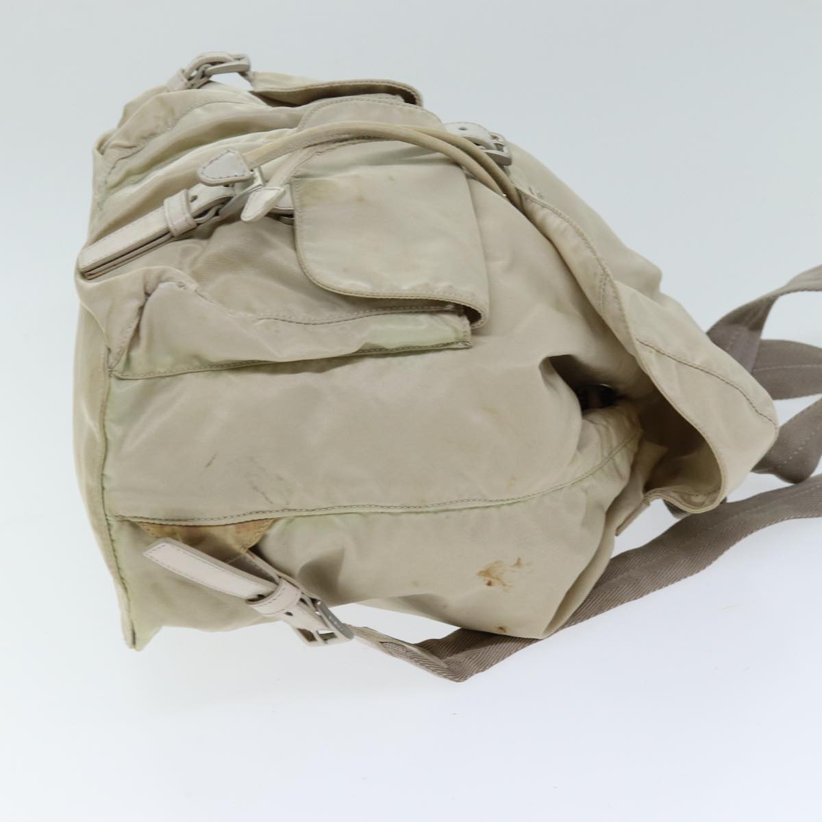 PRD Backpack Nylon Cream Auth 75340