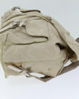 PRD Backpack Nylon Cream Auth 75340