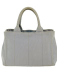 PRD Canapa PM Hand Bag Canvas 2way Gray Auth 75341