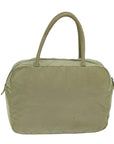 PRD Hand Bag Nylon Beige Auth 75637