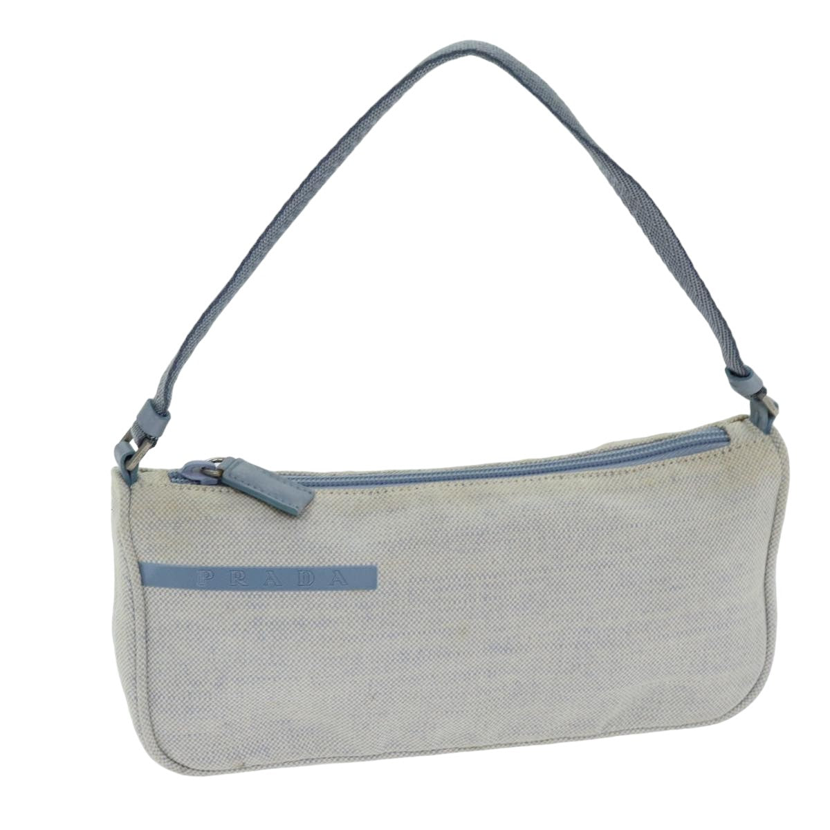 PRD Accessory Pouch Canvas Light Blue Auth 75801