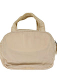 PRD Hand Bag Nylon Beige Auth 75889