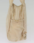 PRD Hand Bag Nylon Beige Auth 75889
