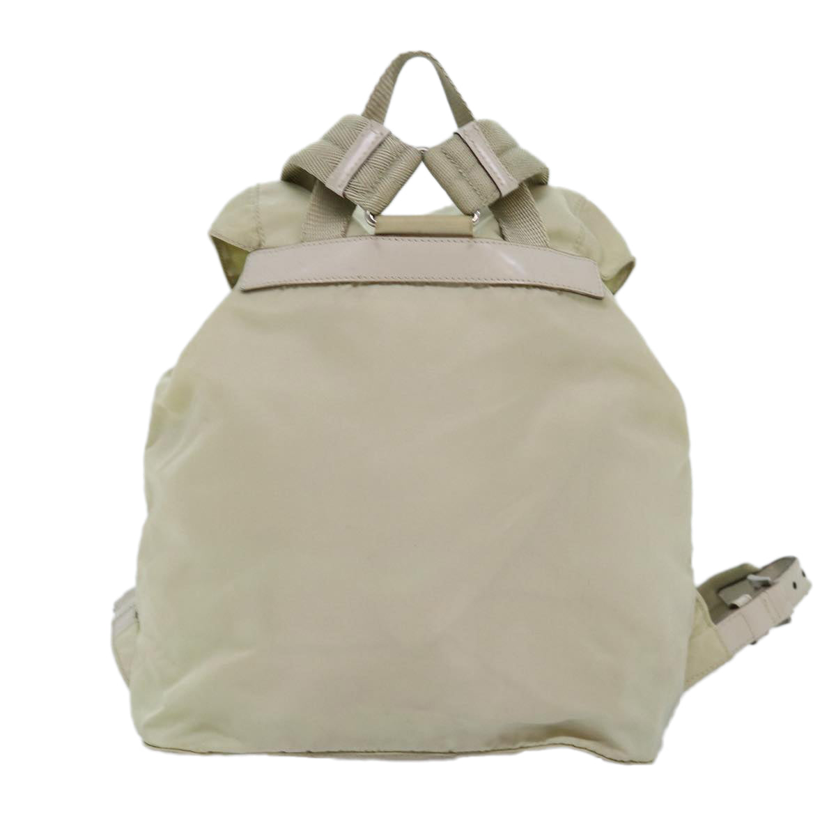 PRD Backpack Nylon Cream Auth 76124