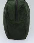 PRD Hand Bag Nylon Khaki Auth 76455