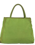 PRD Hand Bag Nylon Green Auth 76574
