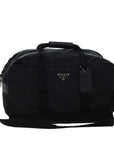 PRD Boston Bag Nylon 2way Black Auth 76660