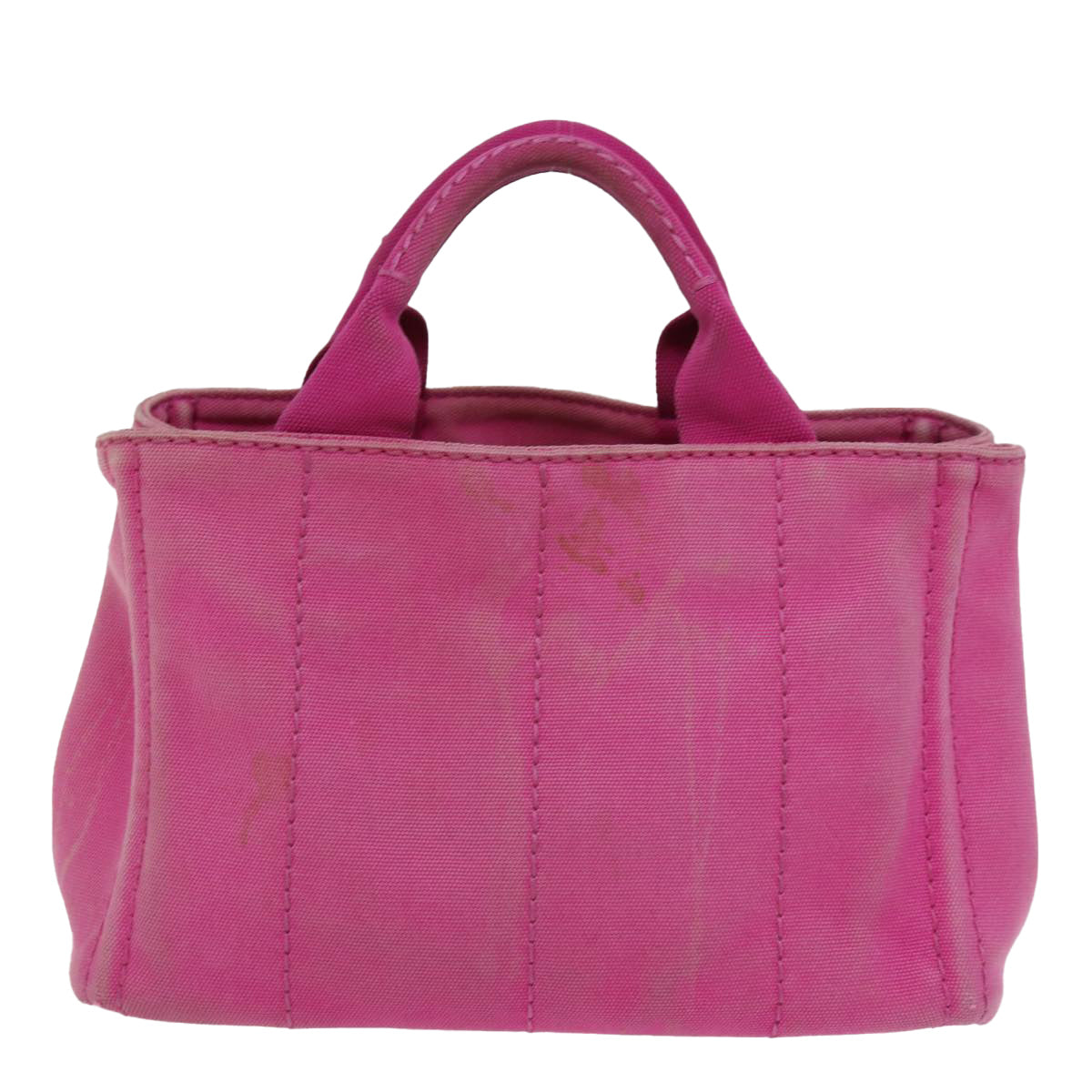 PRD Canapa PM Hand Bag Canvas 2way Pink Auth 76984