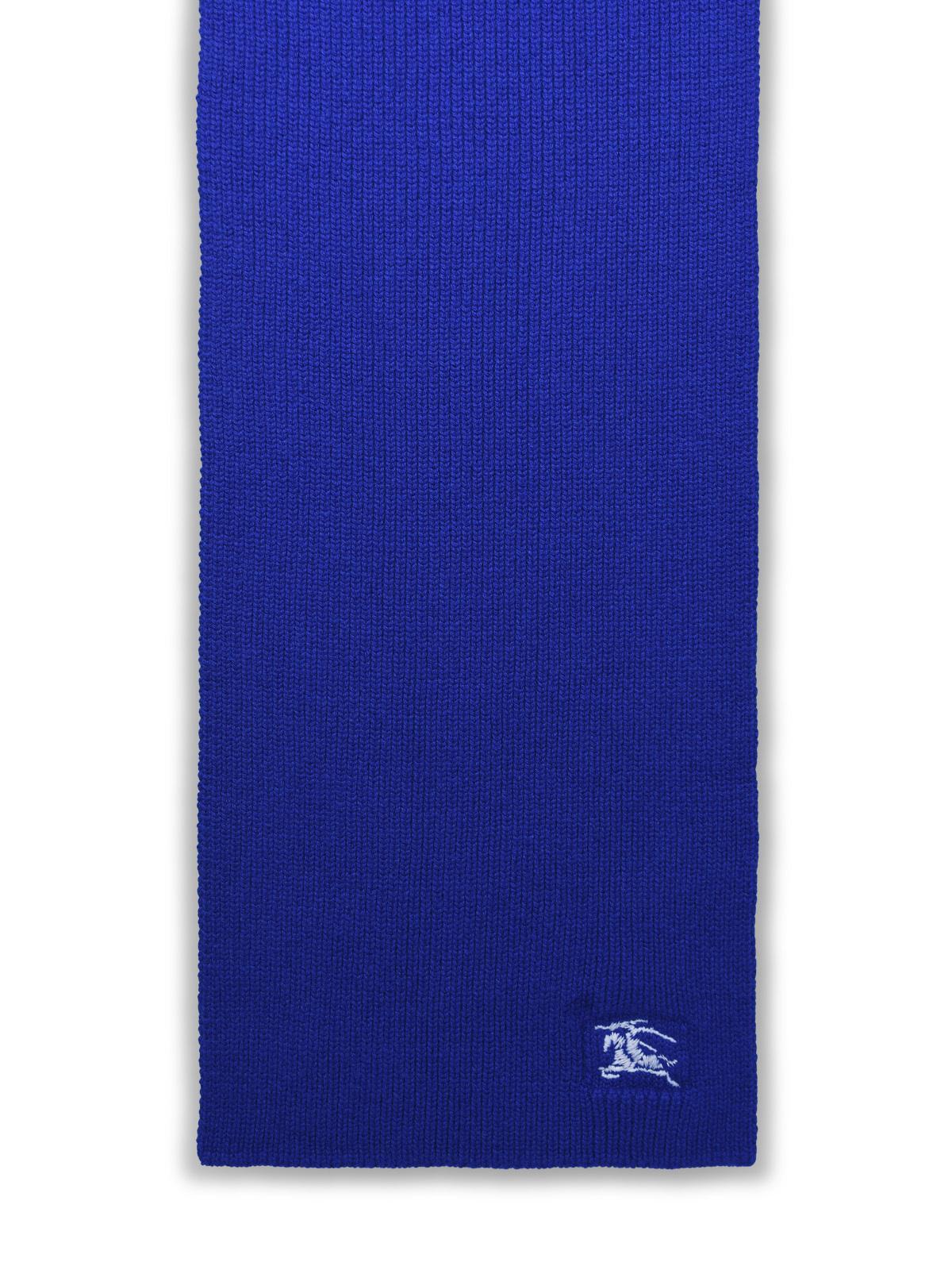 BBERRY Blue Cashmere Scarf Woman
