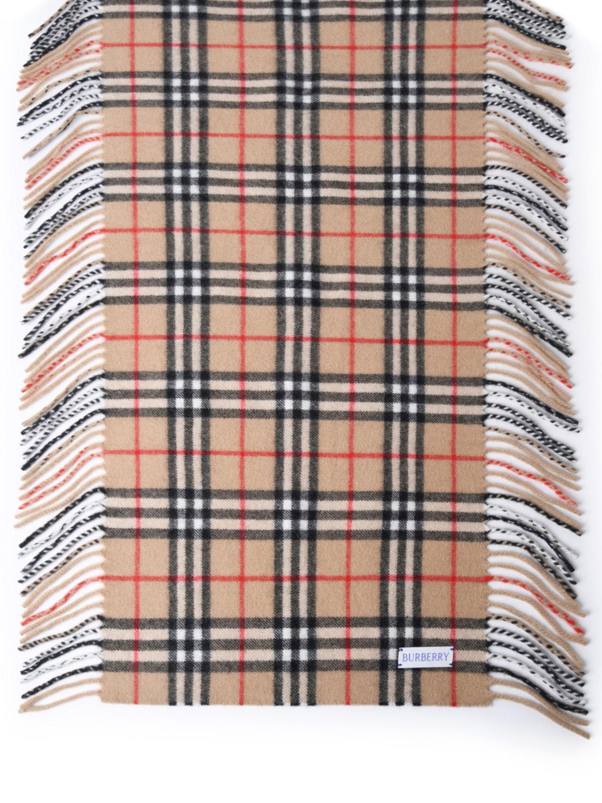 BBERRY 'Happy' Beige Cashmere Scarf Woman