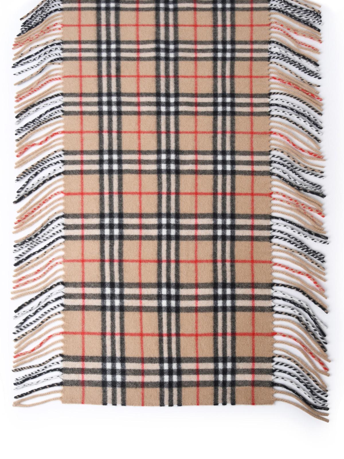 BBERRY 'Happy' Beige Cashmere Scarf Woman