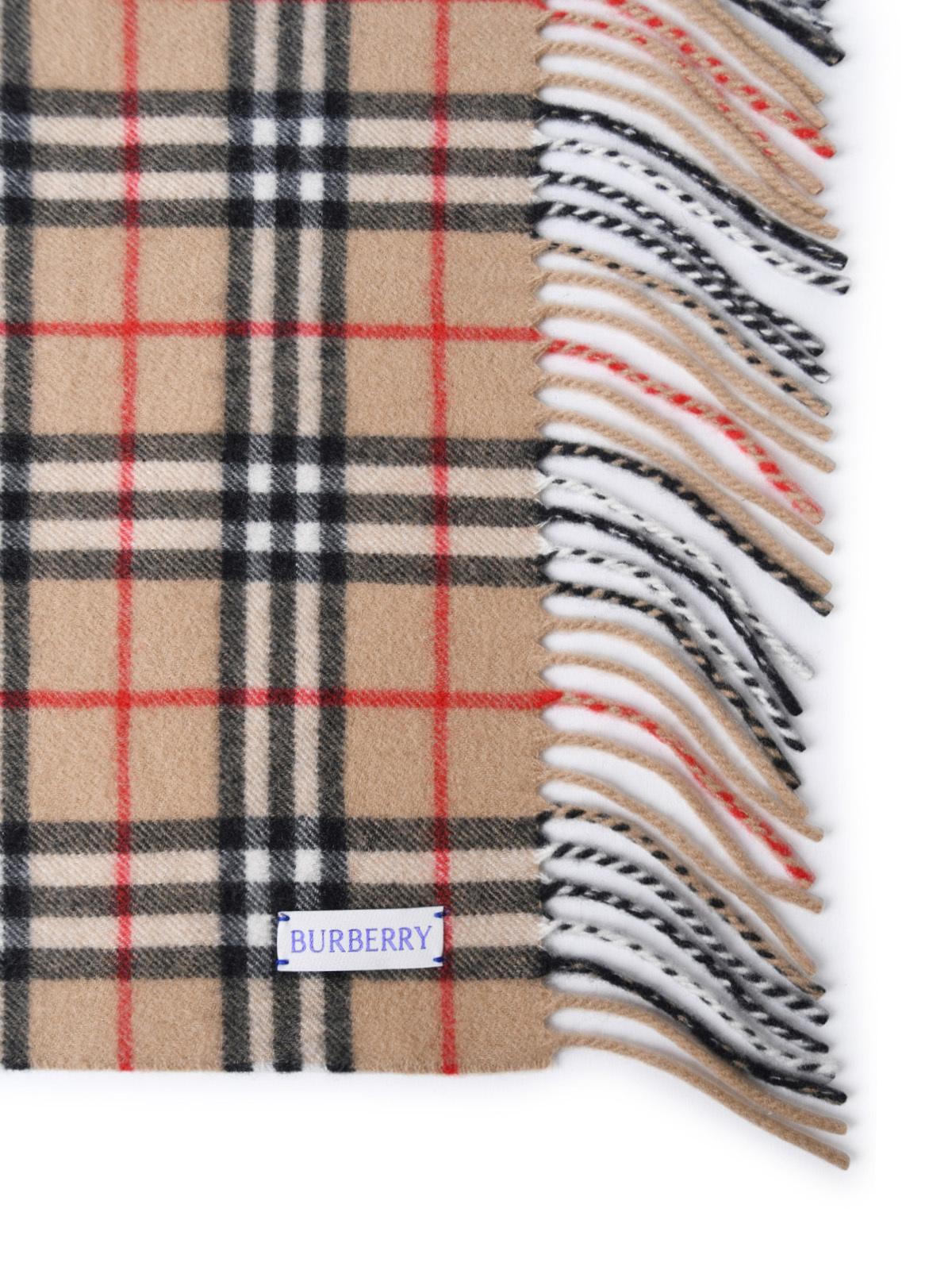 BBERRY 'Happy' Beige Cashmere Scarf Woman