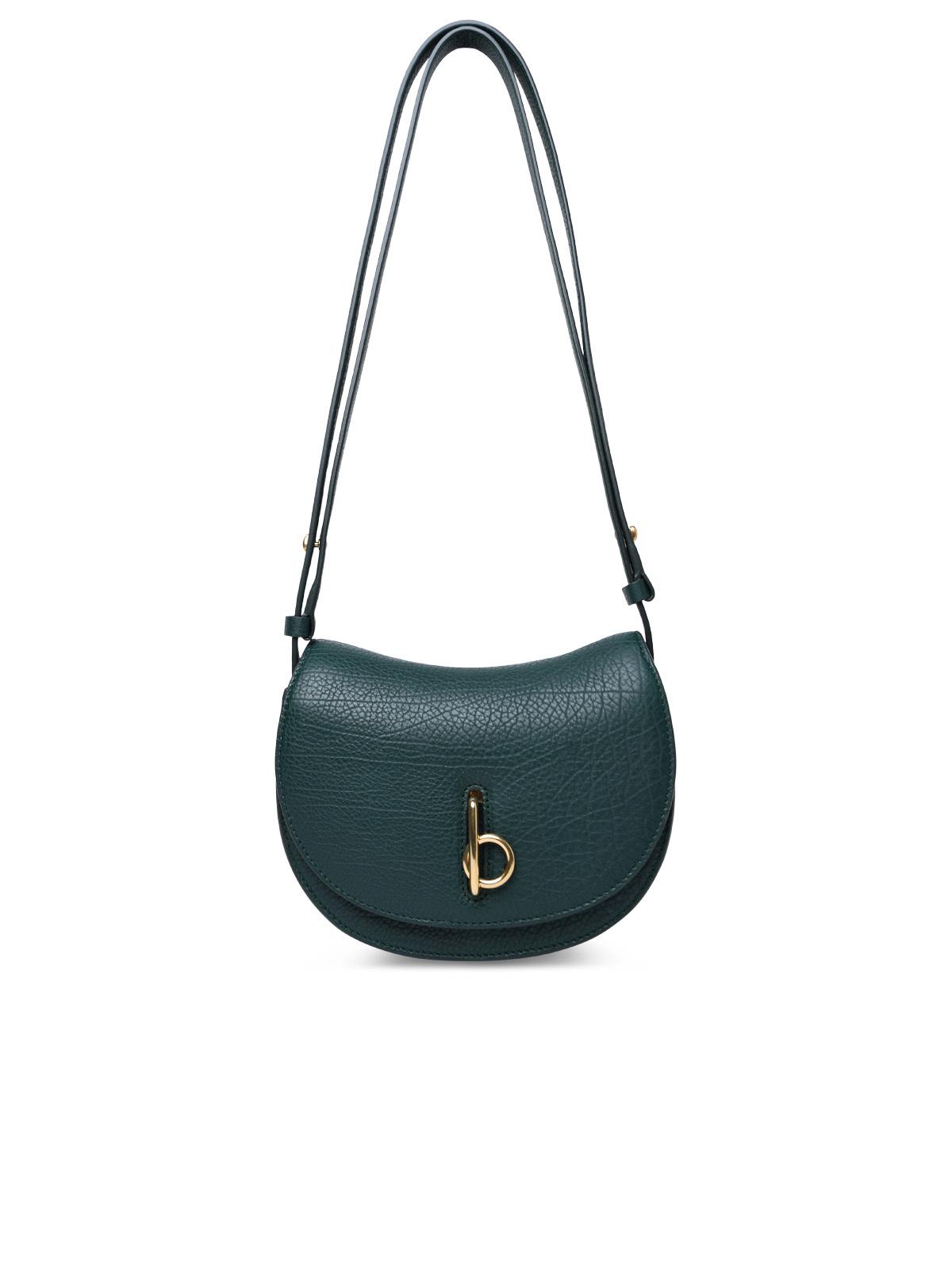 BBERRY 'Rocking Horse' Mini Bag In Green Leather Woman