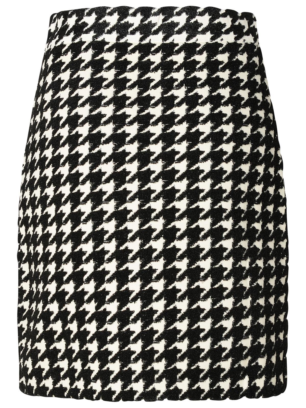 BBERRY Black Viscose Blend Skirt Woman