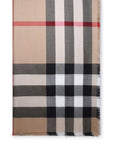 BBERRY Beige Cashmere Blend Scarf Man