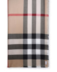BBERRY Beige Cashmere Blend Scarf Man