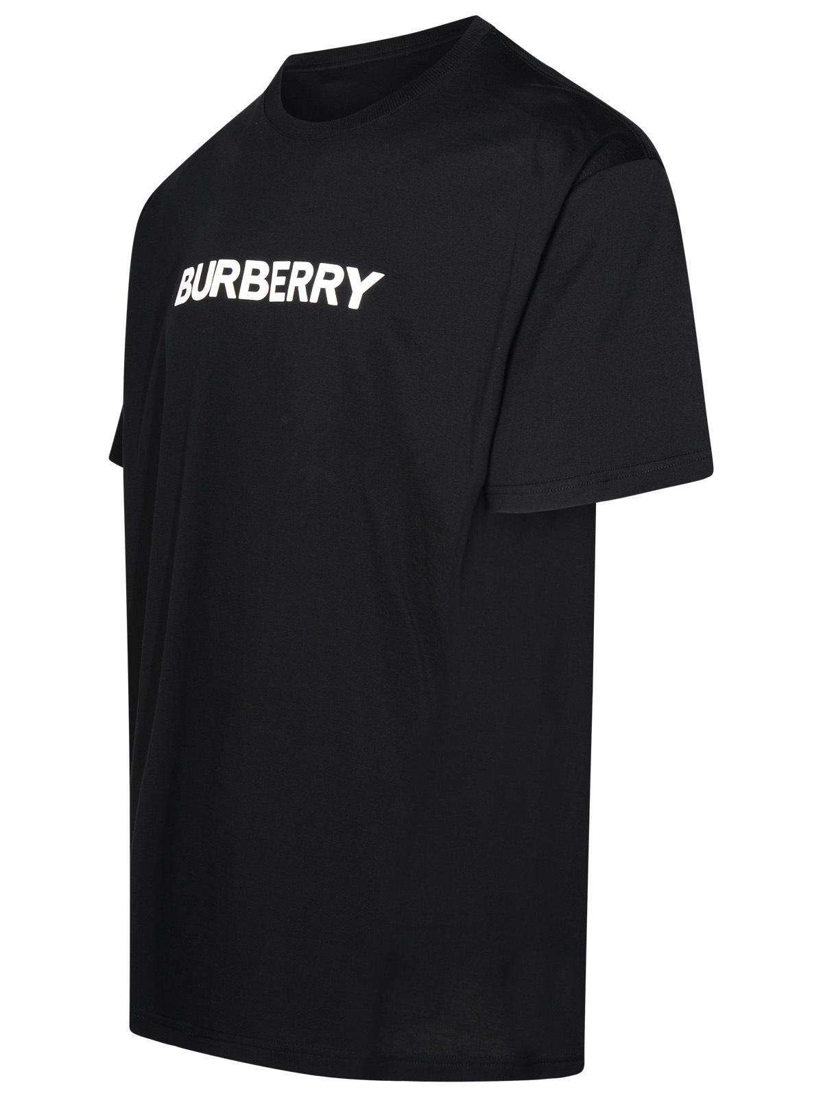 BBERRY Black Cotton T-Shirt Man