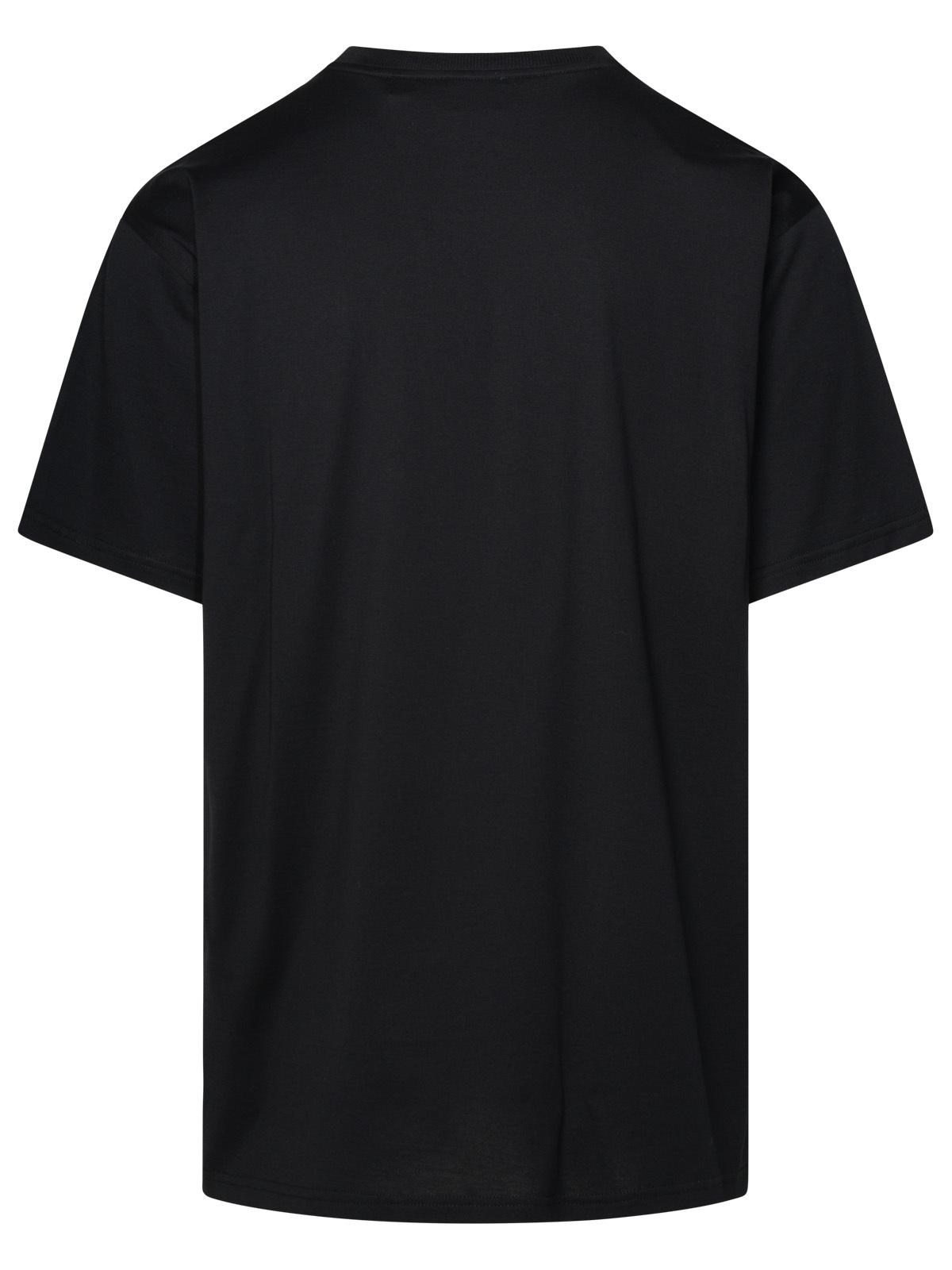 BBERRY Black Cotton T-Shirt Man