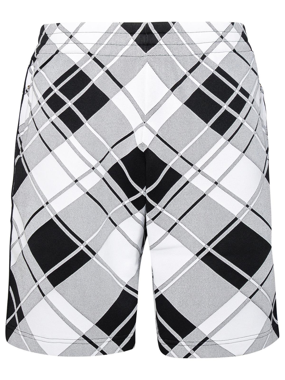 BBERRY Bermuda Shorts In Black Viscose Blend Man