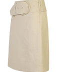 BBERRY 'BBERRY' 'Midi' Beige Miniskirt Woman