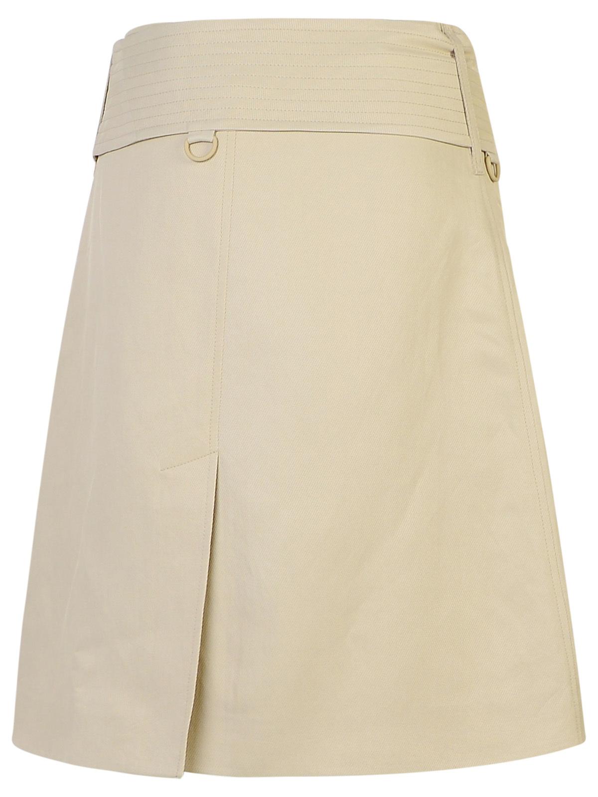 BBERRY 'BBERRY' 'Midi' Beige Miniskirt Woman