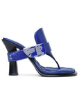 BBERRY 'Bay' Blue Leather Sandals Woman