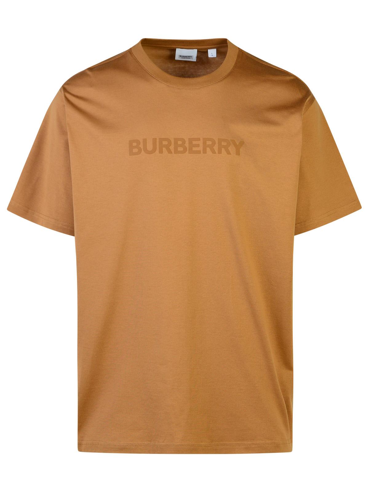 BBERRY 'Harriston' Beige Cotton T-Shirt Man