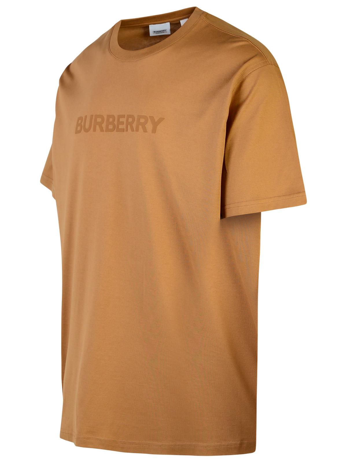 BBERRY 'Harriston' Beige Cotton T-Shirt Man