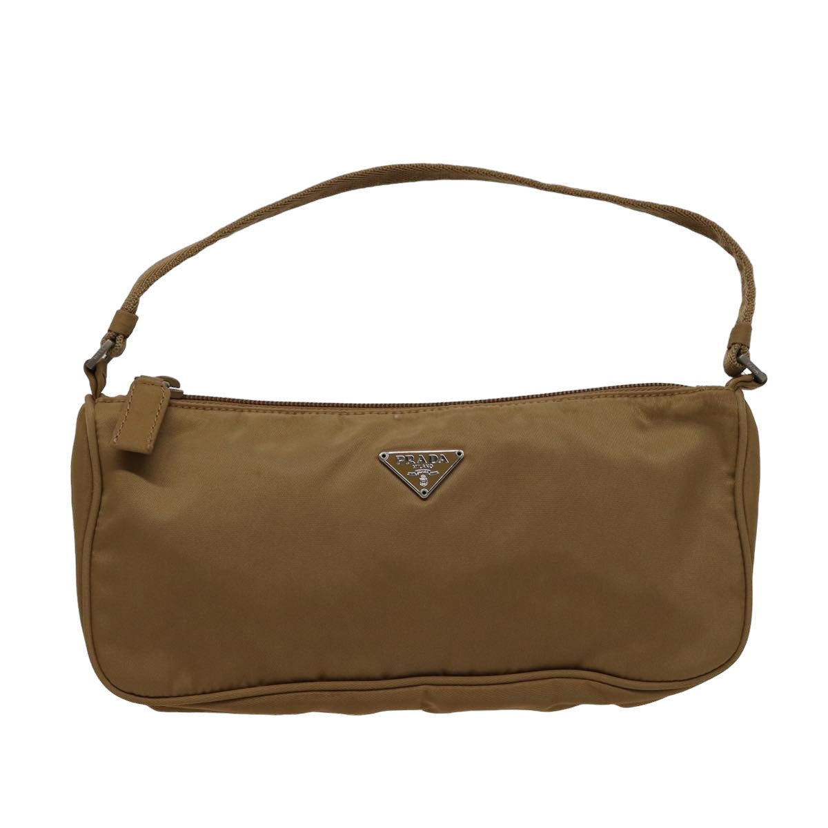PRD Accessory Pouch Nylon Beige Auth 77743