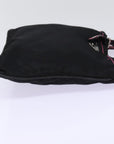 PRD Hand Bag Nylon Black Auth 77758