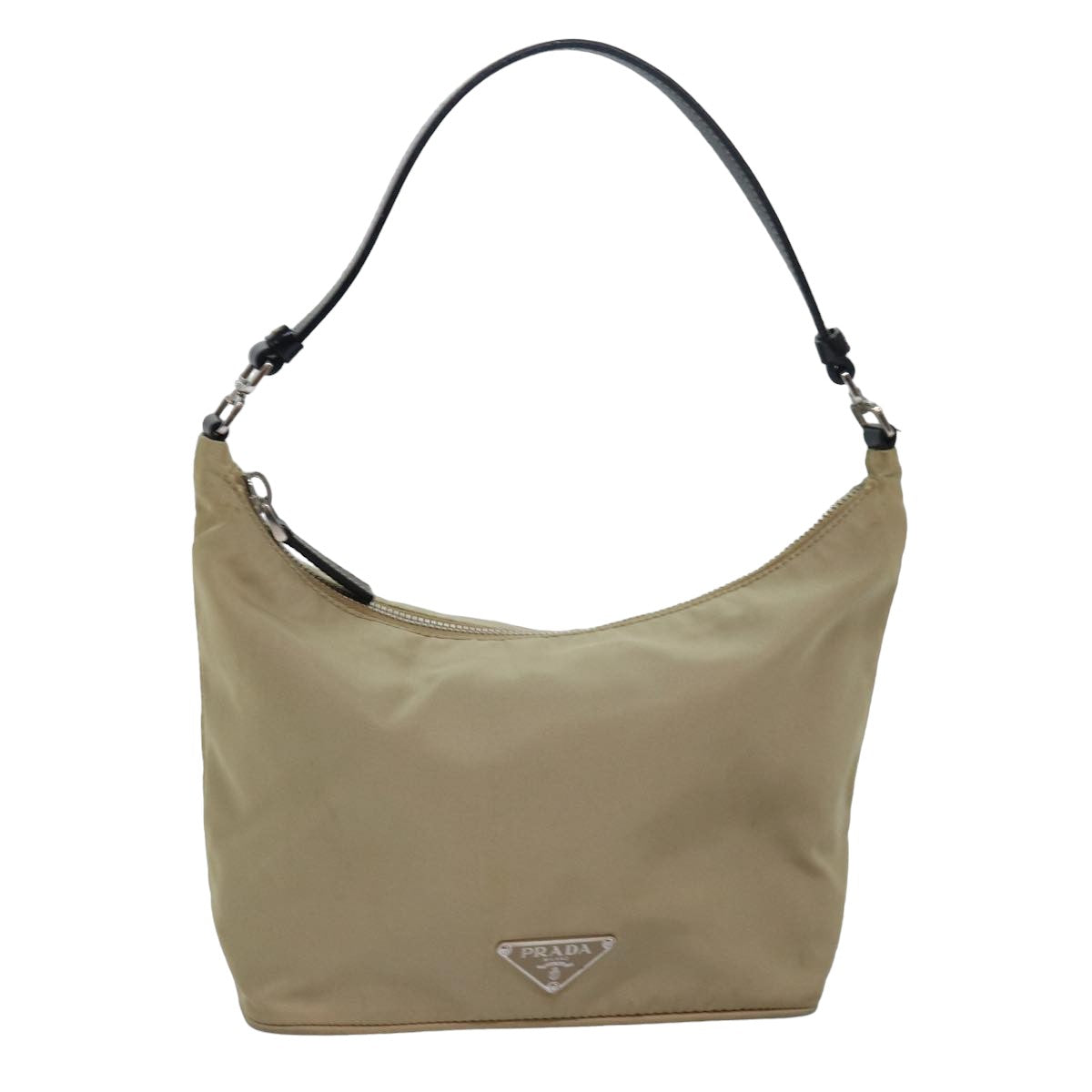 PRD Accessory Pouch Nylon Beige Auth 77764