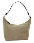 PRD Accessory Pouch Nylon Beige Auth 77764