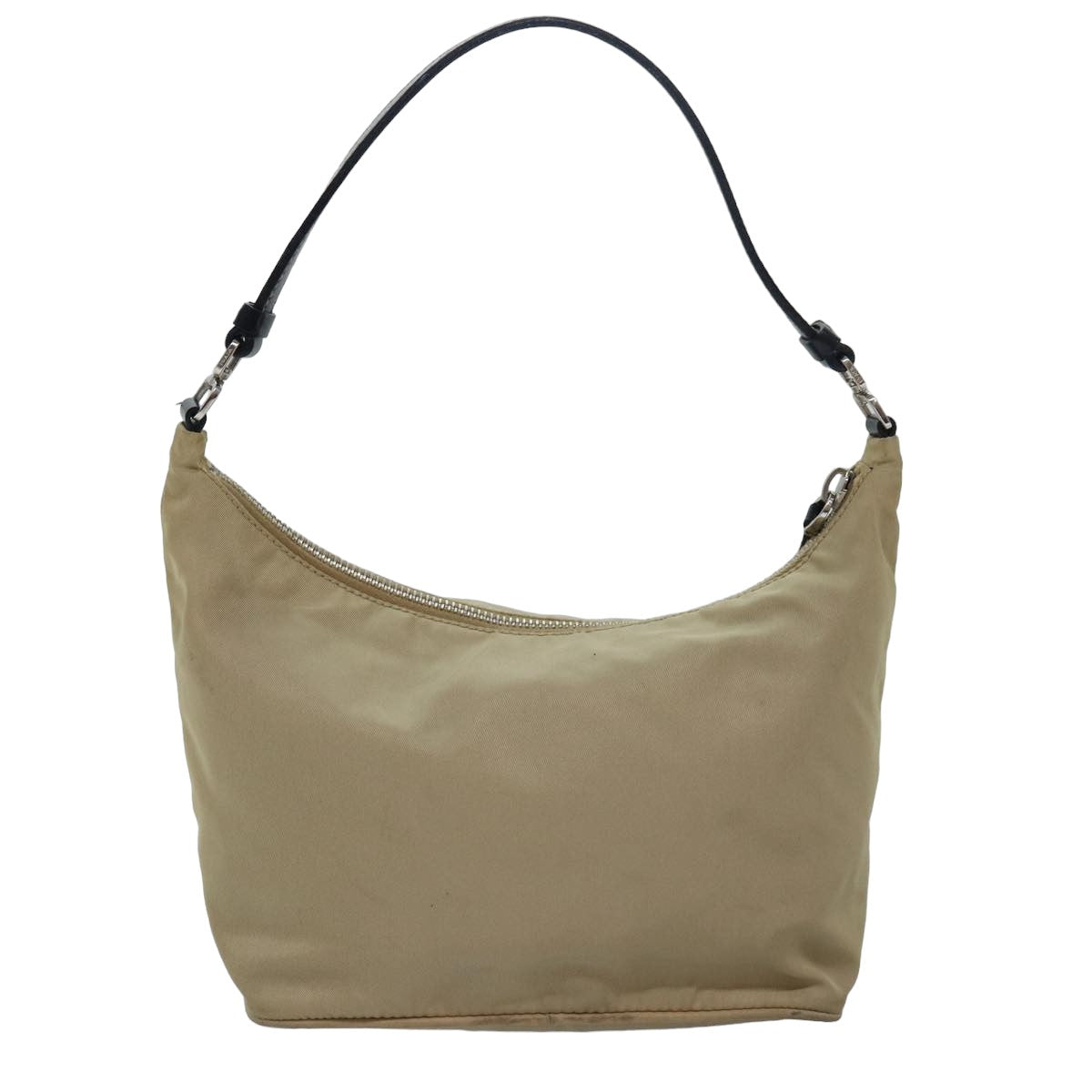 PRD Accessory Pouch Nylon Beige Auth 77764