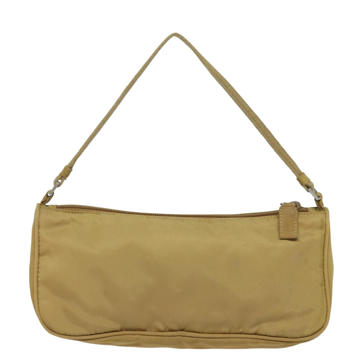 PRD Accessory Pouch Nylon Beige Auth 78075