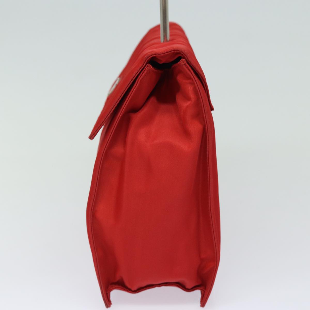 PRD Hand Bag Nylon Red Auth 78079