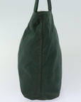 PRD Hand Bag Nylon Green Auth 78266