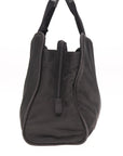 PRD Hand Bag Nylon Black Auth 78643